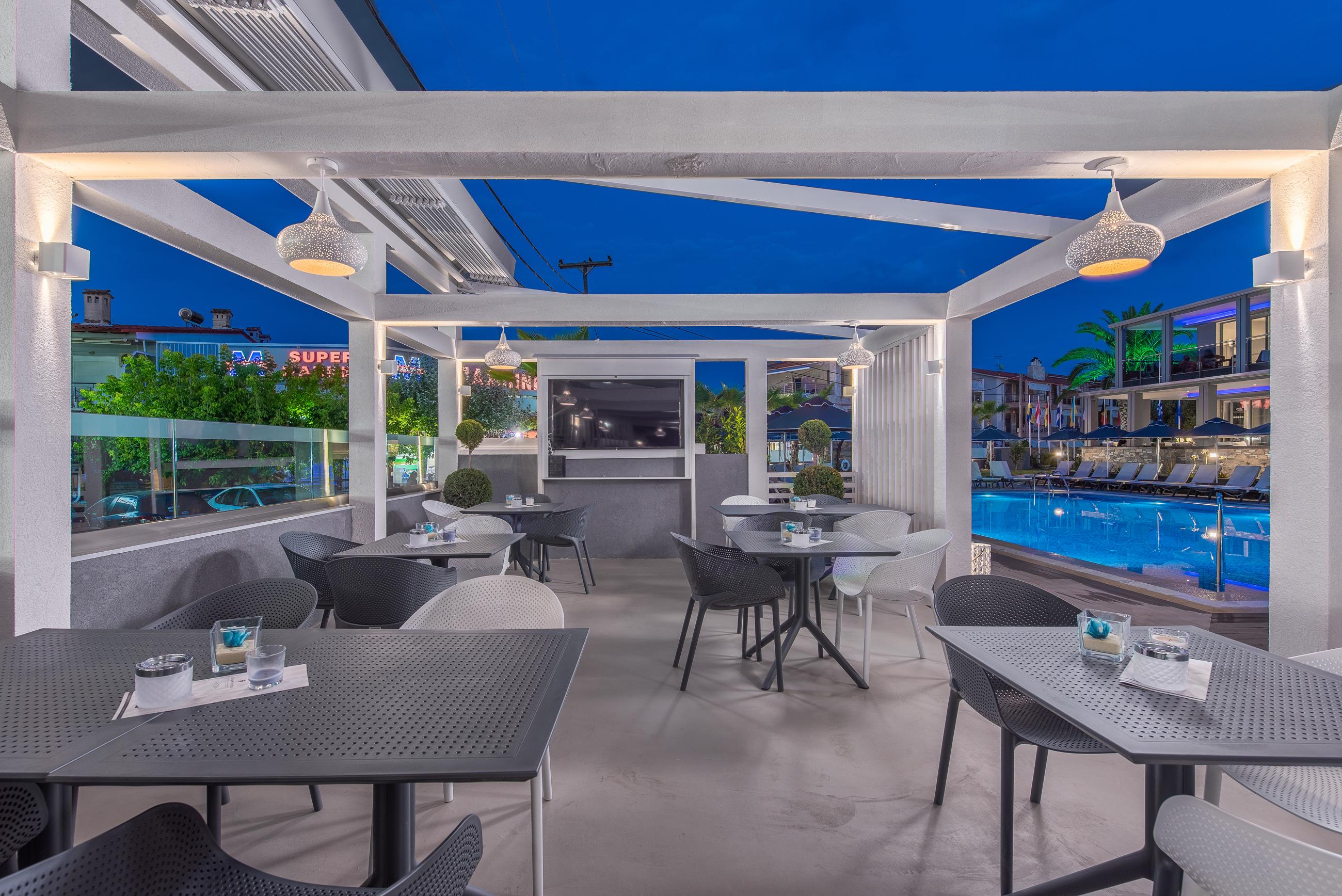 Dionysos Hotel & Suites Hanioti Esterno foto